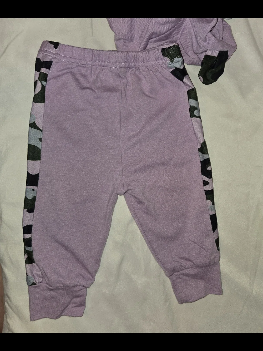 Lilac 'Mama's Bestie' Hoodie & Pant Set for Kids SZ 68/ 4-6M